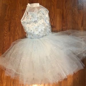 Beautiful white Dance Costume